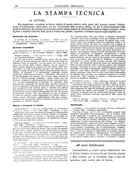 L'industria meccanica rivista quindicinale