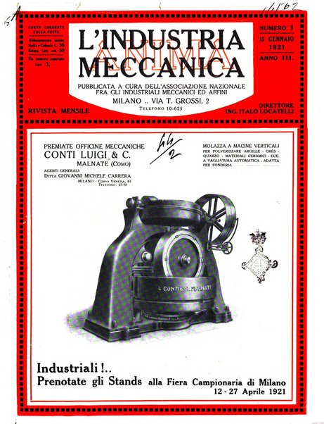 L'industria meccanica rivista quindicinale