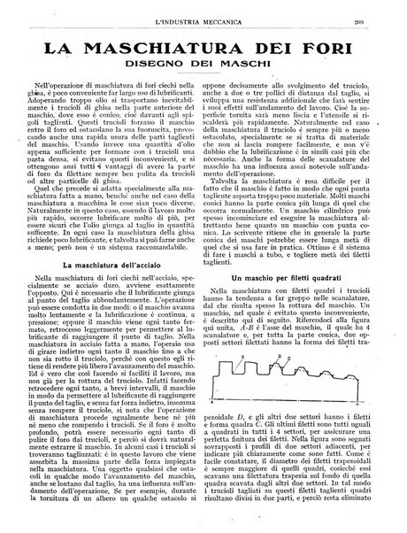 L'industria meccanica rivista quindicinale