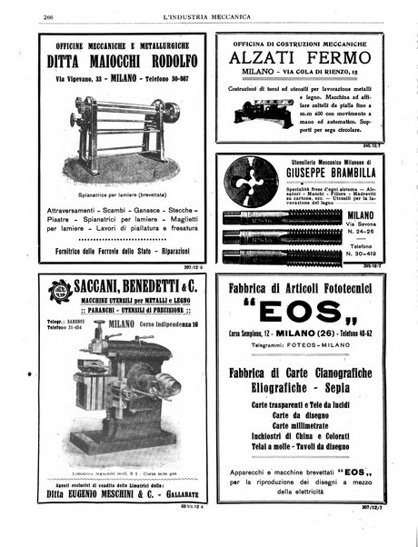 L'industria meccanica rivista quindicinale