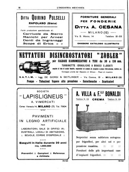 L'industria meccanica rivista quindicinale