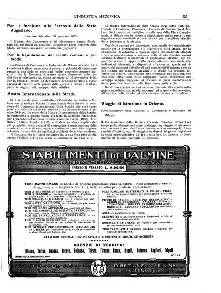 L'industria meccanica rivista quindicinale