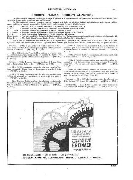 L'industria meccanica rivista quindicinale