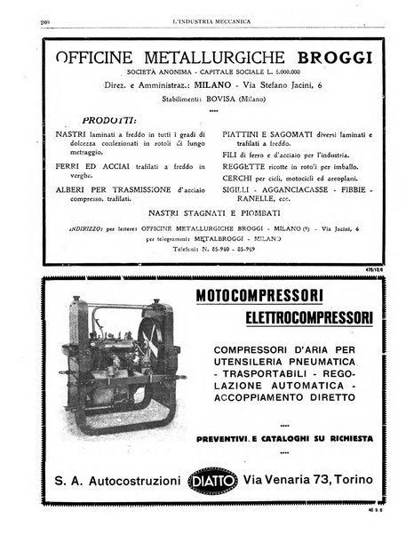 L'industria meccanica rivista quindicinale