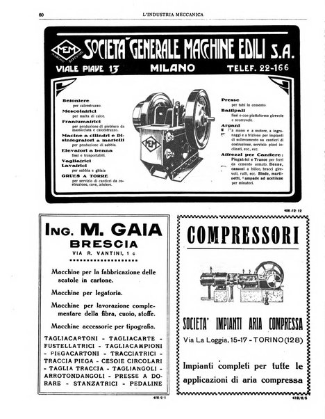 L'industria meccanica rivista quindicinale