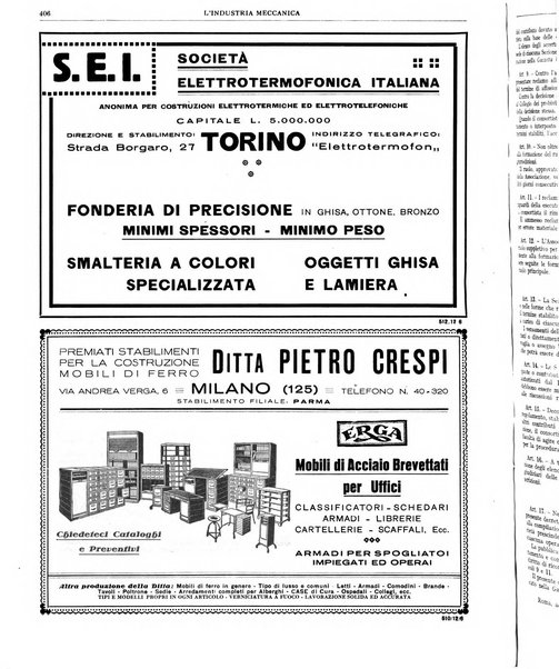 L'industria meccanica rivista quindicinale