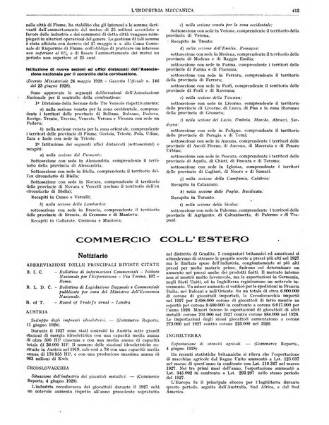 L'industria meccanica rivista quindicinale