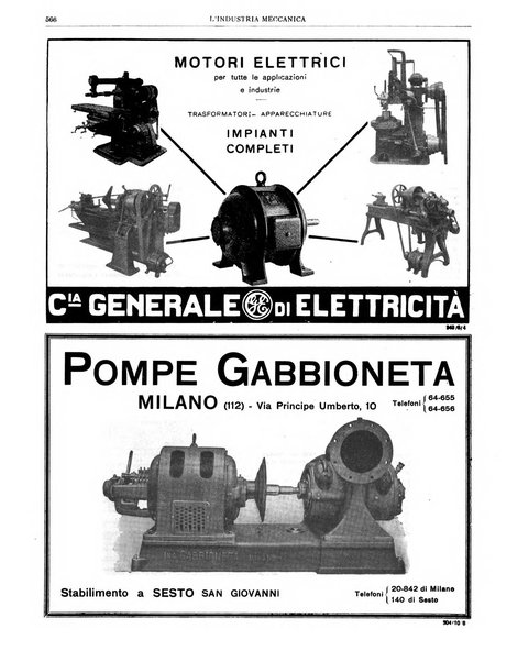 L'industria meccanica rivista quindicinale