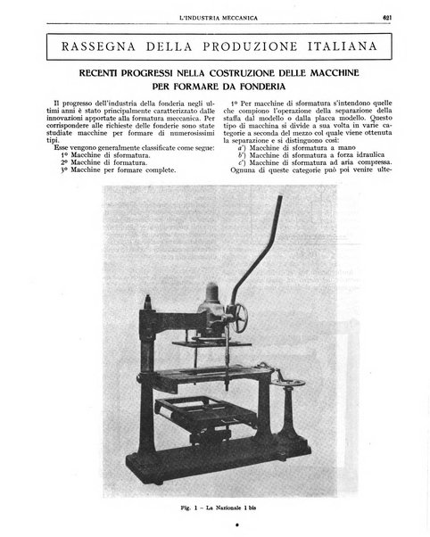 L'industria meccanica rivista quindicinale