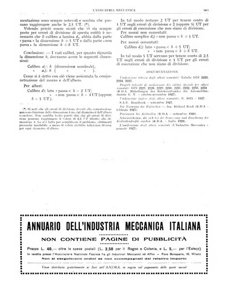 L'industria meccanica rivista quindicinale