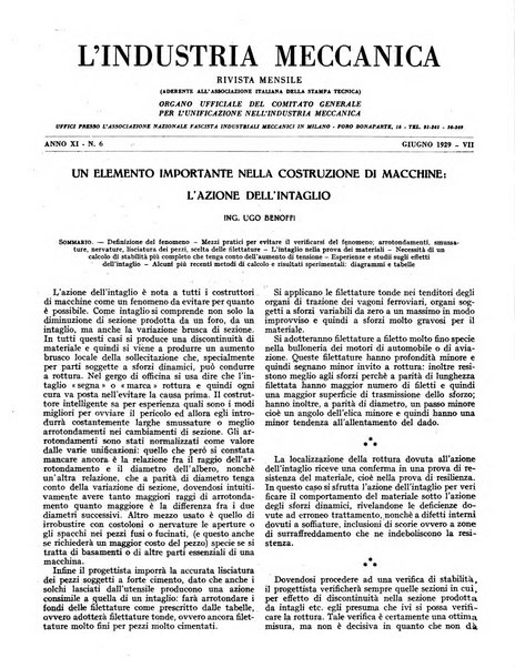 L'industria meccanica rivista quindicinale