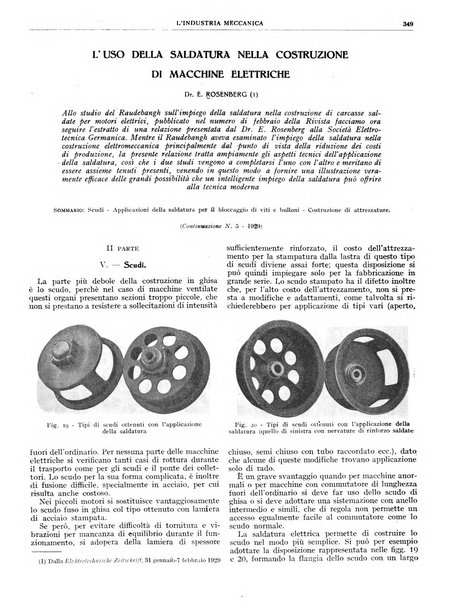 L'industria meccanica rivista quindicinale