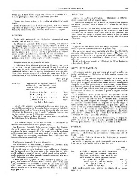 L'industria meccanica rivista quindicinale