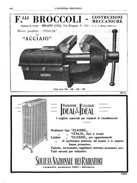 L'industria meccanica rivista quindicinale