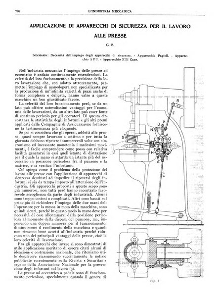 L'industria meccanica rivista quindicinale