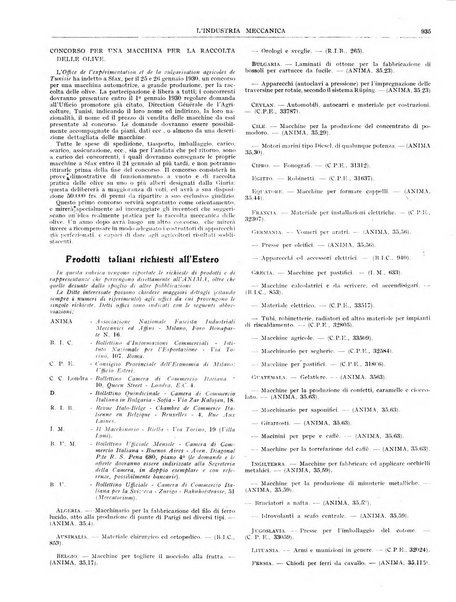 L'industria meccanica rivista quindicinale