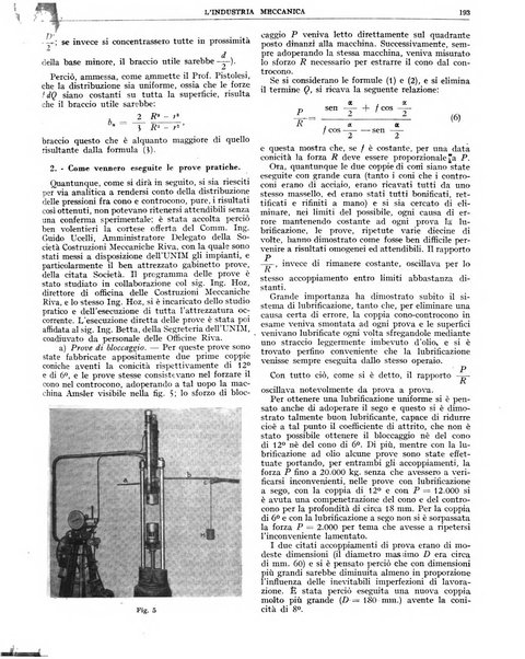 L'industria meccanica rivista quindicinale