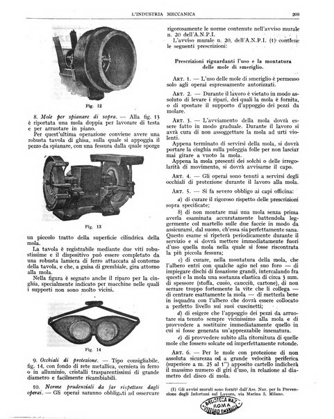 L'industria meccanica rivista quindicinale