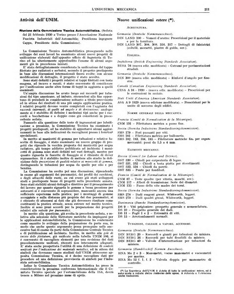 L'industria meccanica rivista quindicinale