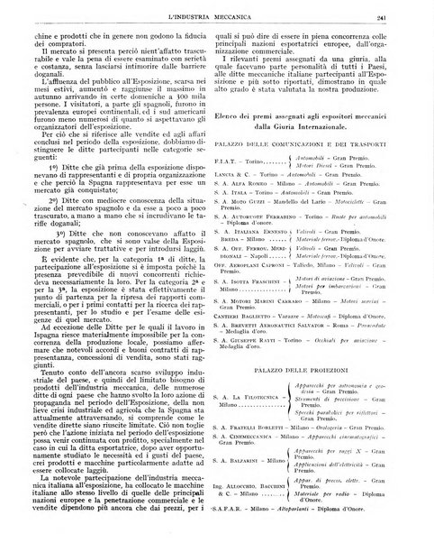 L'industria meccanica rivista quindicinale