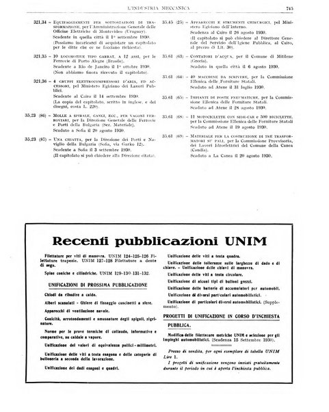 L'industria meccanica rivista quindicinale