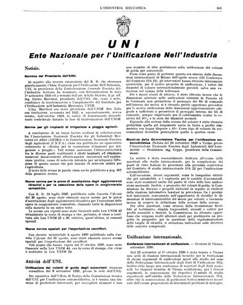 L'industria meccanica rivista quindicinale