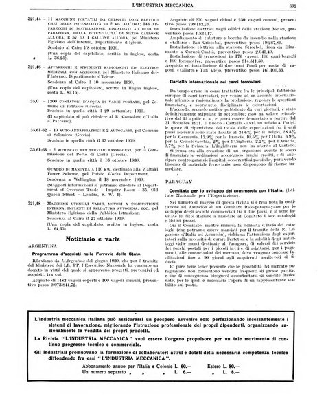 L'industria meccanica rivista quindicinale