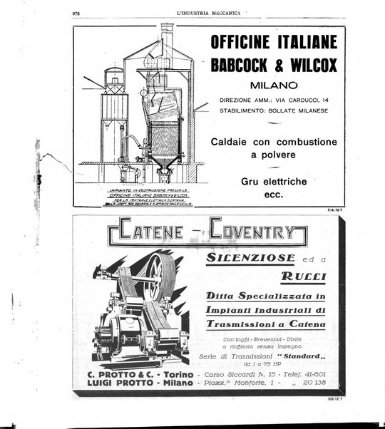 L'industria meccanica rivista quindicinale