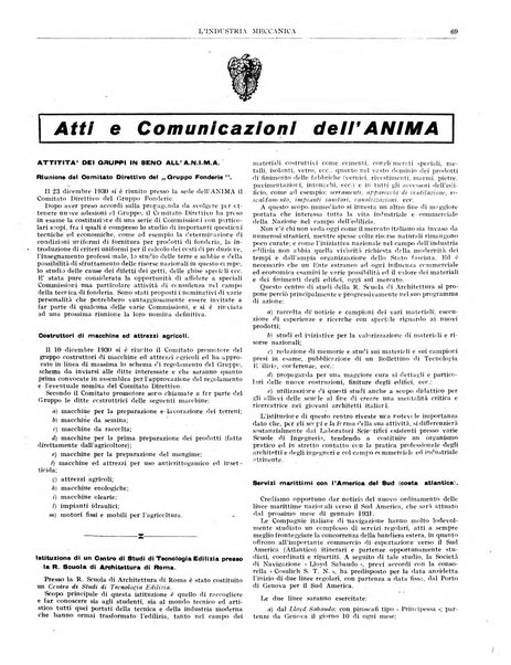 L'industria meccanica rivista quindicinale