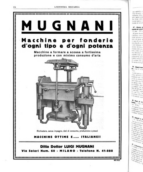 L'industria meccanica rivista quindicinale