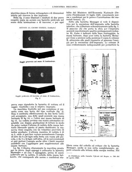 L'industria meccanica rivista quindicinale