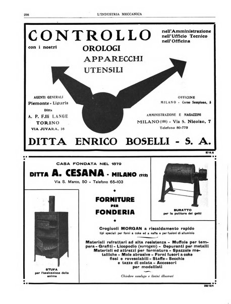 L'industria meccanica rivista quindicinale