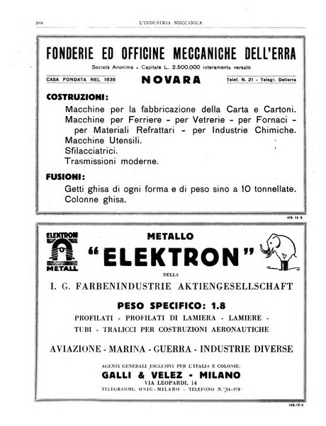 L'industria meccanica rivista quindicinale