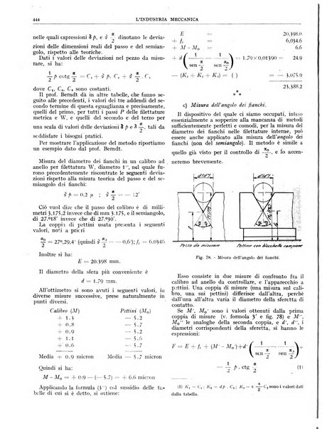 L'industria meccanica rivista quindicinale