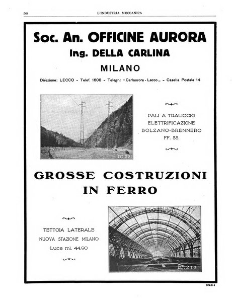 L'industria meccanica rivista quindicinale