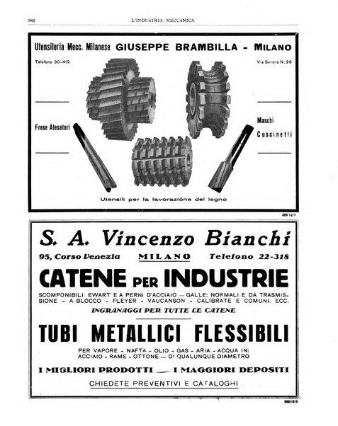 L'industria meccanica rivista quindicinale