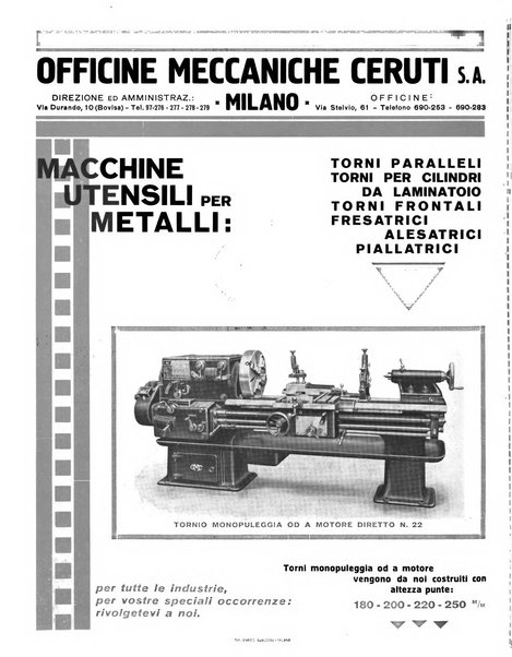 L'industria meccanica rivista quindicinale