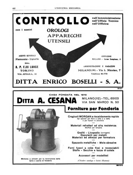 L'industria meccanica rivista quindicinale