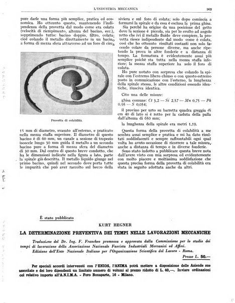 L'industria meccanica rivista quindicinale