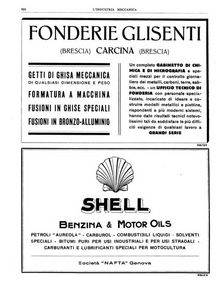 L'industria meccanica rivista quindicinale