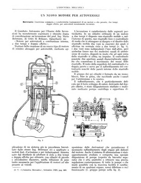 L'industria meccanica rivista quindicinale