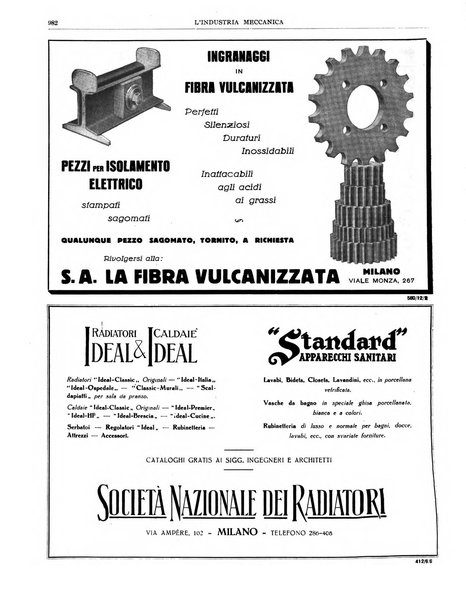 L'industria meccanica rivista quindicinale