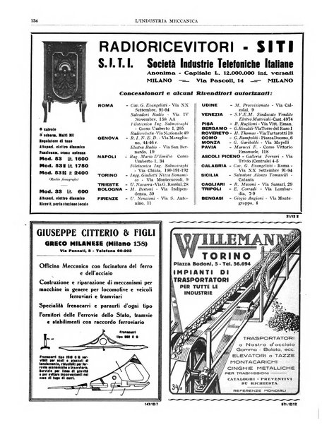 L'industria meccanica rivista quindicinale