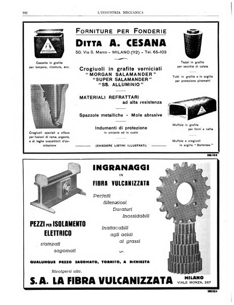 L'industria meccanica rivista quindicinale