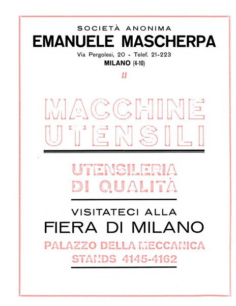 L'industria meccanica rivista quindicinale