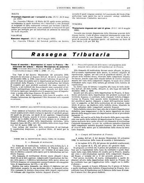 L'industria meccanica rivista quindicinale