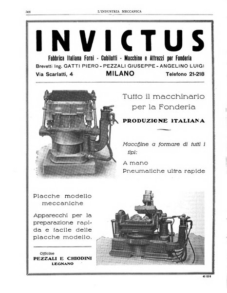 L'industria meccanica rivista quindicinale