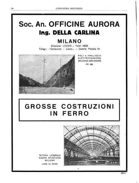 L'industria meccanica rivista quindicinale