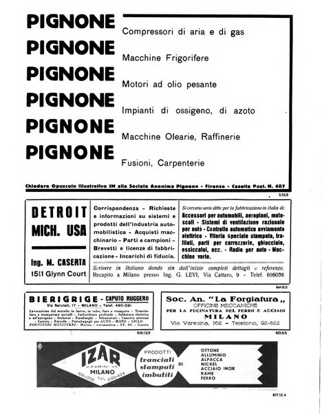 L'industria meccanica rivista quindicinale