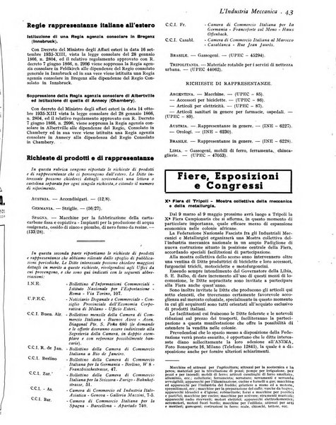 L'industria meccanica rivista quindicinale